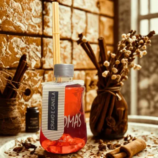 Difusor de Ambientes Vidaroma 240ml Cravo e Canela Difusor de Ambientes Vidaroma 240ml Cravo e Canela