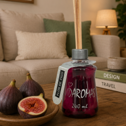 Difusor de Ambientes Vidaroma 240ml Flor de Figo Difusor de Ambientes Vidaroma 240ml Flor de Figo