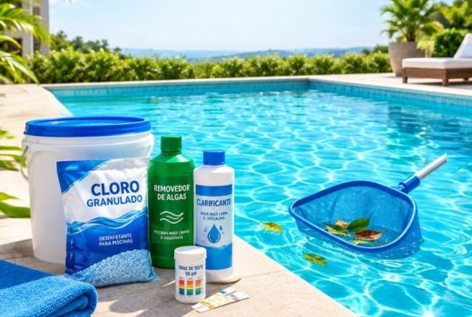 Como Limpar a Piscina e Manter a Água Cristalina o Ano Todo: Guia Passo a Passo