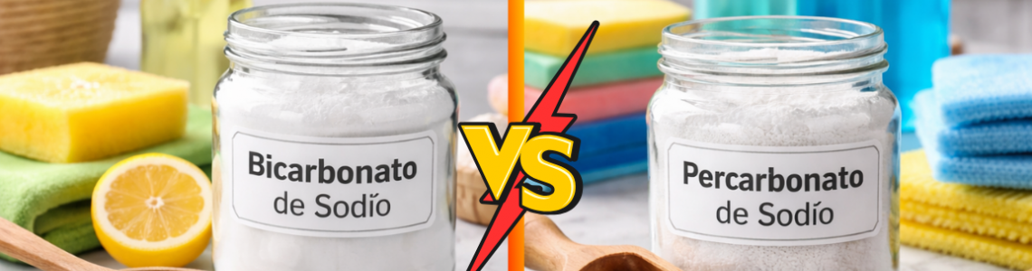 Bicarbonato de Sódio vs Percarbonato de Sódio: Entenda as diferenças e como usar na limpeza doméstica Bicarbonato de Sódio vs Percarbonato de Sódio: Entenda as diferenças e como usar na limpeza doméstica