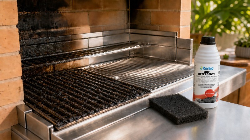 Como Limpar Grelha de Churrasqueira: Guia Prático sem Misturas Caseiras