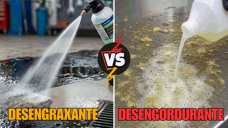 Desengraxante ou Desincrustante? Guia Definitivo para a Limpeza Industrial