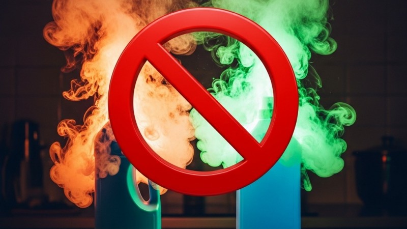 Faxina Segura: As misturas de produtos que você NUNCA deve fazer.