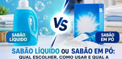 Sabão Líquido ou Sabão em Pó: Qual Escolher, Como Usar e Qual a Melhor Opção para Suas Roupas?