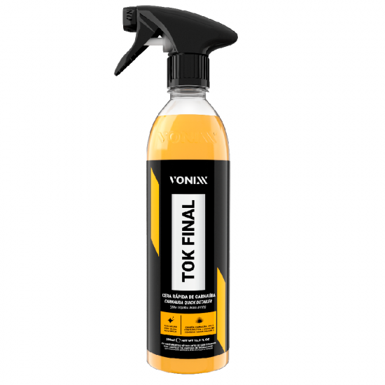 Cera Liquida Carnaúba Tok Final 500 ml Vonixx