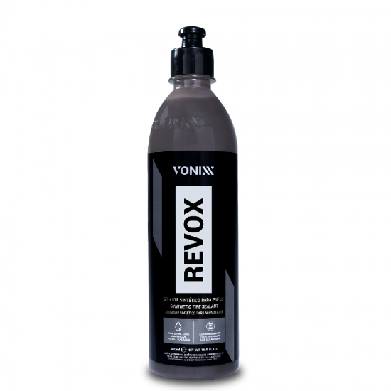 Pneu Pretinho Selante para Pneus Revox 500 ml Vonixx