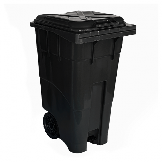 Lixeira Gari com Pedal 120L com Rodas Antares Lixeira Gari com Pedal 120L com Rodas Antares