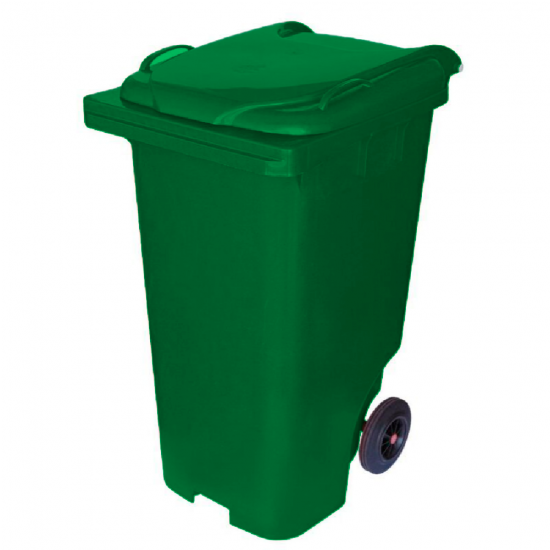 Lixeira Gari 240L com Rodas JSN Verde