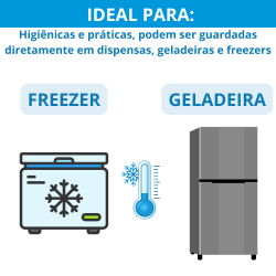 Saco Plástico ZIP Reforçado Wepack 24x32cm com 10 unid.