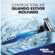 Aparelho de Barbear Gillette Mach3 Acqua Grip + 1 cartucho