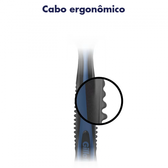 Aparelho De Barbear Descartável Gillette Prestobarba3 Champions