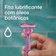 Aparelho de Barbear Gillette Prestobarba3 Feminino com 2 unidades