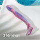 Aparelho de Barbear Gillette Prestobarba3 Feminino com 2 unidades