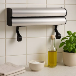 Suporte para Filme e Papel 3 em 1 Inox MEK Wrap