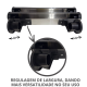 Suporte para Filme e Papel 3 em 1 Inox MEK Wrap
