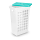 Cesto de Roupas com Tampa Arthi Branco 43 L Cesto de Roupas com Tampa Arthi Branco 43 L