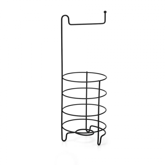 Porta Papel Higiênico de Chão Black Arthi