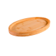Bandeja de Bambu Oval 20x30cm Bene Casa Bandeja de Bambu Oval 20x30cm Bene Casa