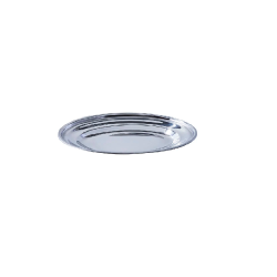 Bandeja em Inox Oval Bene Casa 20 cm  Bandeja em Inox Oval Bene Casa 20 cm