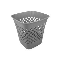 Lixeira Telada Plástica 8L Quadrada Evo