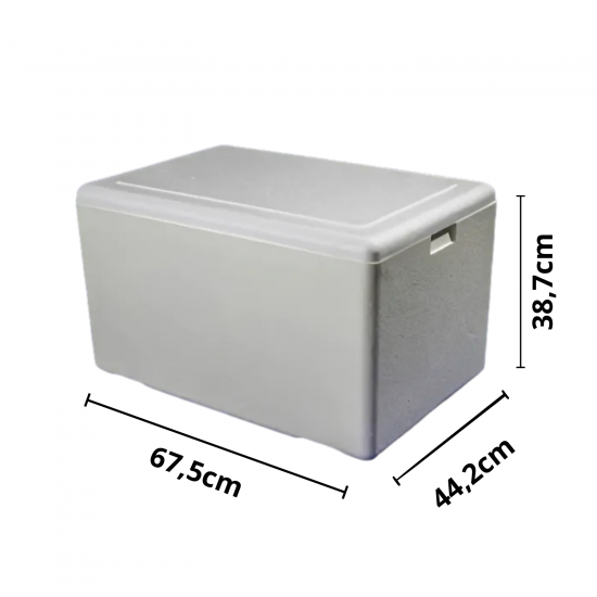 Caixa Térmica de Isopor Kiisotherm 60L