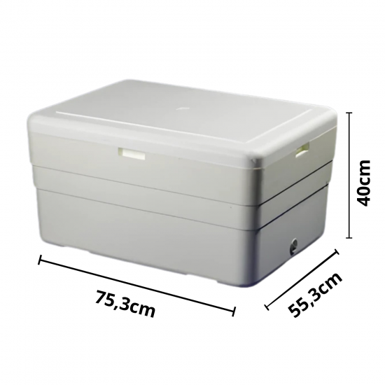 Caixa Térmica de Isopor Kiisotherm 80L Caixa Térmica de Isopor Kiisotherm 80L