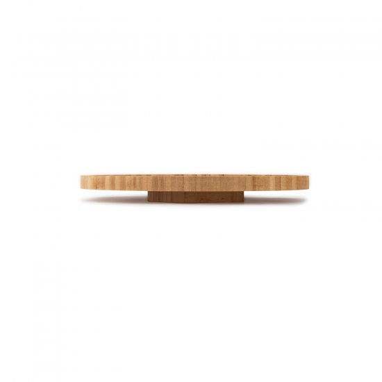 Bandeja de Bambu Giratória Redonda 35cm Mori Bandeja de Bambu Giratória Redonda 35cm Mori