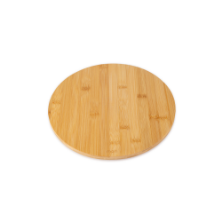 Bandeja de Bambu Giratória Redonda 30cm Mori
