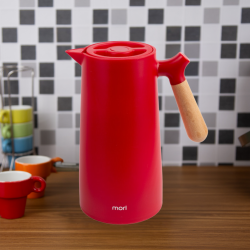 Garrafa Térmica Lund 1L Mori Vermelha