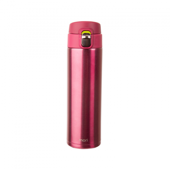 Garrafa Térmica Inox Parede Dupla Hedeby 500mL Mori Rosa Garrafa Térmica Inox Parede Dupla Hedeby 500mL Mori Rosa