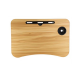 Mesa Multiuso Dobrável Portátil c/ Porta Tablet, Copo e Gaveta 60x40cm Mori 