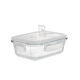 Pote de Vidro Retangular 370mL Mori Pote de Vidro Retangular 370mL Mori