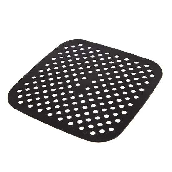Tapete de Silicone Quadrado para Fritadeira Elétrica 21,5 cm Mori Tapete de Silicone Quadrado para Fritadeira Elétrica 21,5 cm Mori