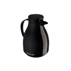 Garrafa Térmica de Rosca Bule 500mL Unitermi Paris Preta