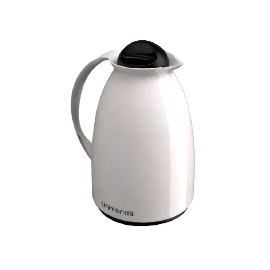 Garrafa Térmica de Rosca Bule 650mL Unitermi Florença Branca Garrafa Térmica de Rosca Bule 650mL Unitermi Florença Branca