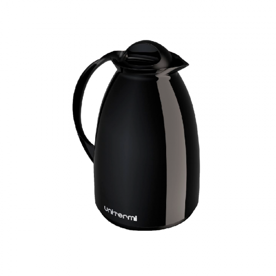 Garrafa Térmica de Rosca Bule 650mL Unitermi Florença Preta Garrafa Térmica de Rosca Bule 650mL Unitermi Florença Preta