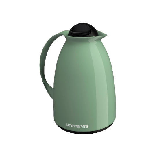 Garrafa Térmica de Rosca Bule 650mL Unitermi Florença Verde Garrafa Térmica de Rosca Bule 650mL Unitermi Florença Verde
