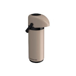 Garrafa Térmica de Pressão 1L Unitermi Verona Bege