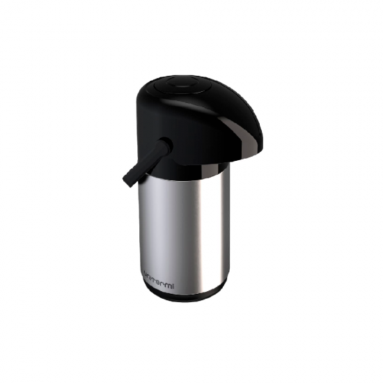 Garrafa Térmica de Pressão 600mL Unitermi Verona Inox Garrafa Térmica de Pressão 600mL Unitermi Verona Inox