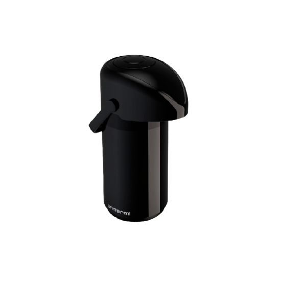 Garrafa Térmica de Pressão 600mL Unitermi Verona Preta Garrafa Térmica de Pressão 600mL Unitermi Verona Preta