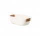 Cesto de Algodão com Alça Paramount Branco 35x25x12cm Cesto de Algodão com Alça Paramount Branco 35x25x12cm