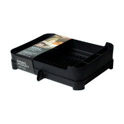 Escorredor de Louças de Plástico Paramount Fly c/Bandeja Preto Escorredor de Louças de Plástico Paramount Fly c/Bandeja Preto