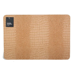 Lugar Americano 45x30cm Paramount Croco Nude