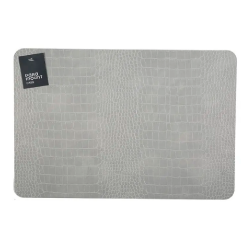 Lugar Americano 45x30cm Paramount Croco Grey 