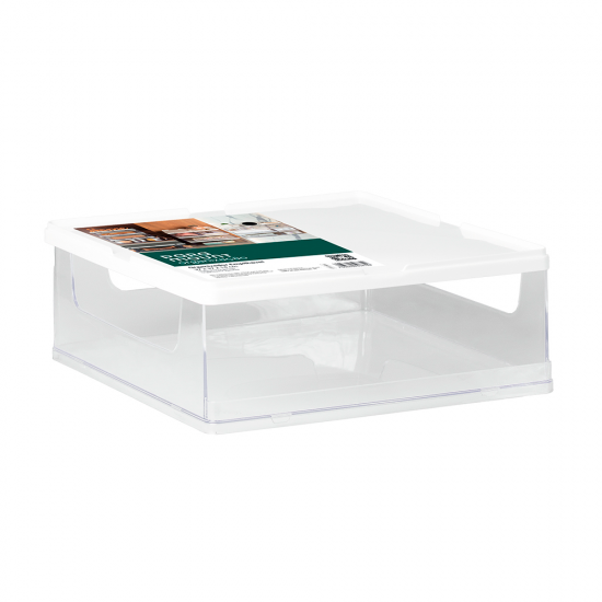 Organizador Empilhável Paramount Acrilico 37x37x14