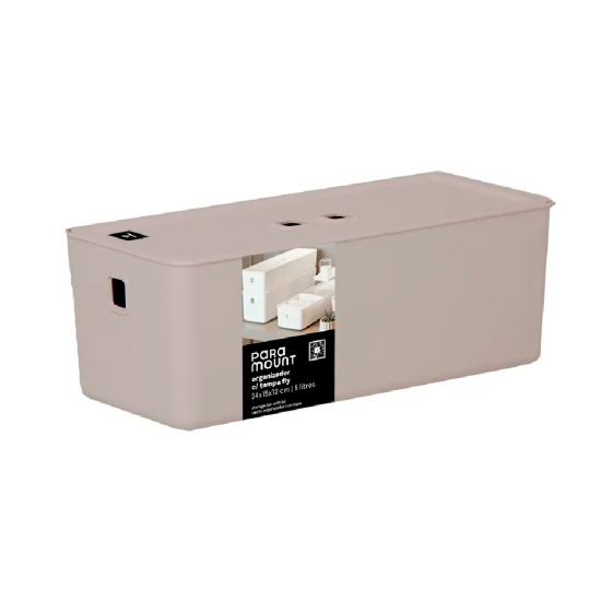 Organizador c/ Tampa Paramount Fly 5 Lt Creme Organizador c/ Tampa Paramount Fly 5 Lt Creme