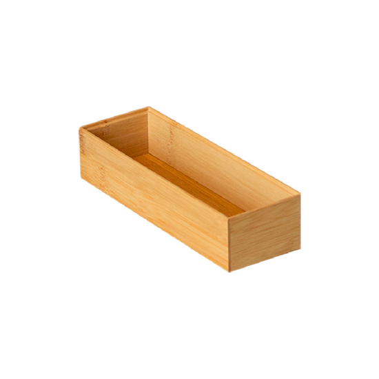 Organizador Empilhável Paramount em Bambu 22,8x7,5x5,1cm
