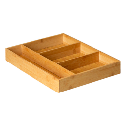 Organizador Paramount em Bambu c/4 divisórias Organizador Paramount em Bambu c/4 divisórias