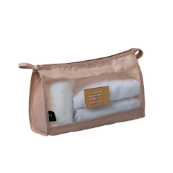 Necessaire para Viagem Envelope Paramount 26x15cm Creme