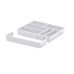 Porta Talheres 7 Divisórias Paramount c/ Extensor